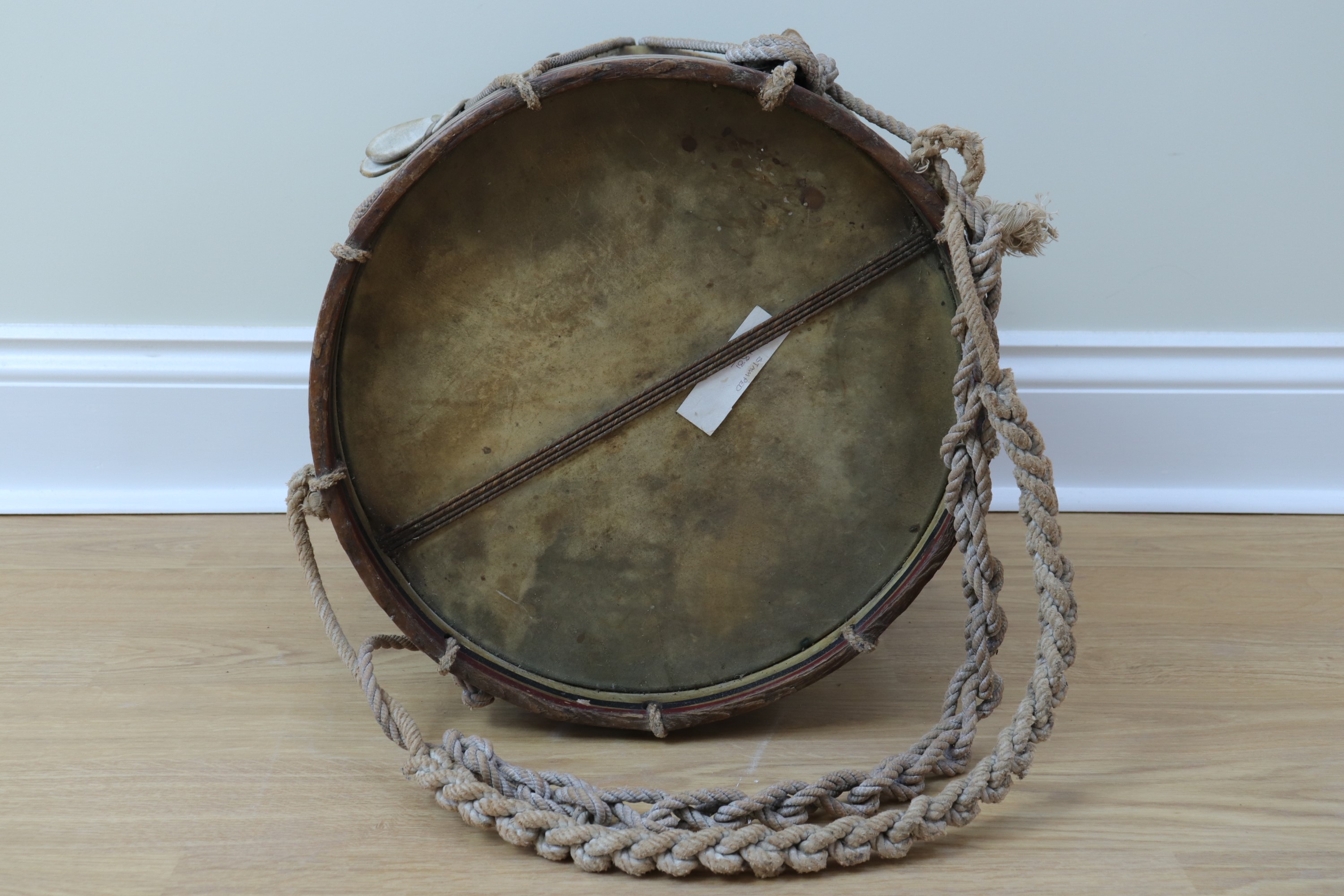 A Victorian 2nd Coldstream Guards side drum by Potter, the body dated 1881 - Image 6 of 7