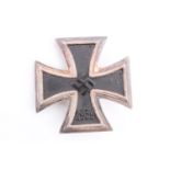 A German Third Reich Iron Cross first class, the pin stamped 26