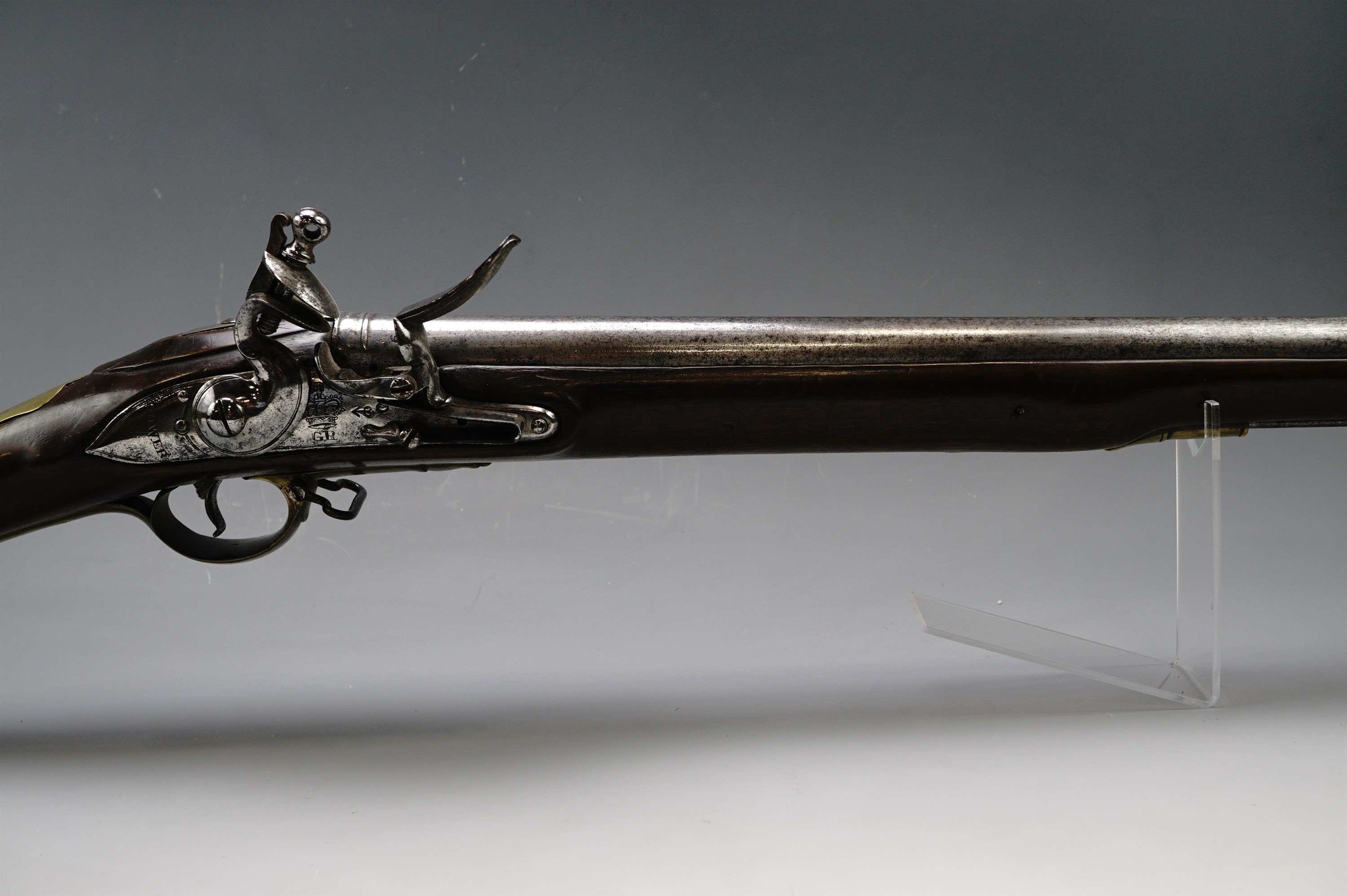An Ordnance Land Pattern musket, having a 42-inch barrel, together with bayonet - Image 5 of 17