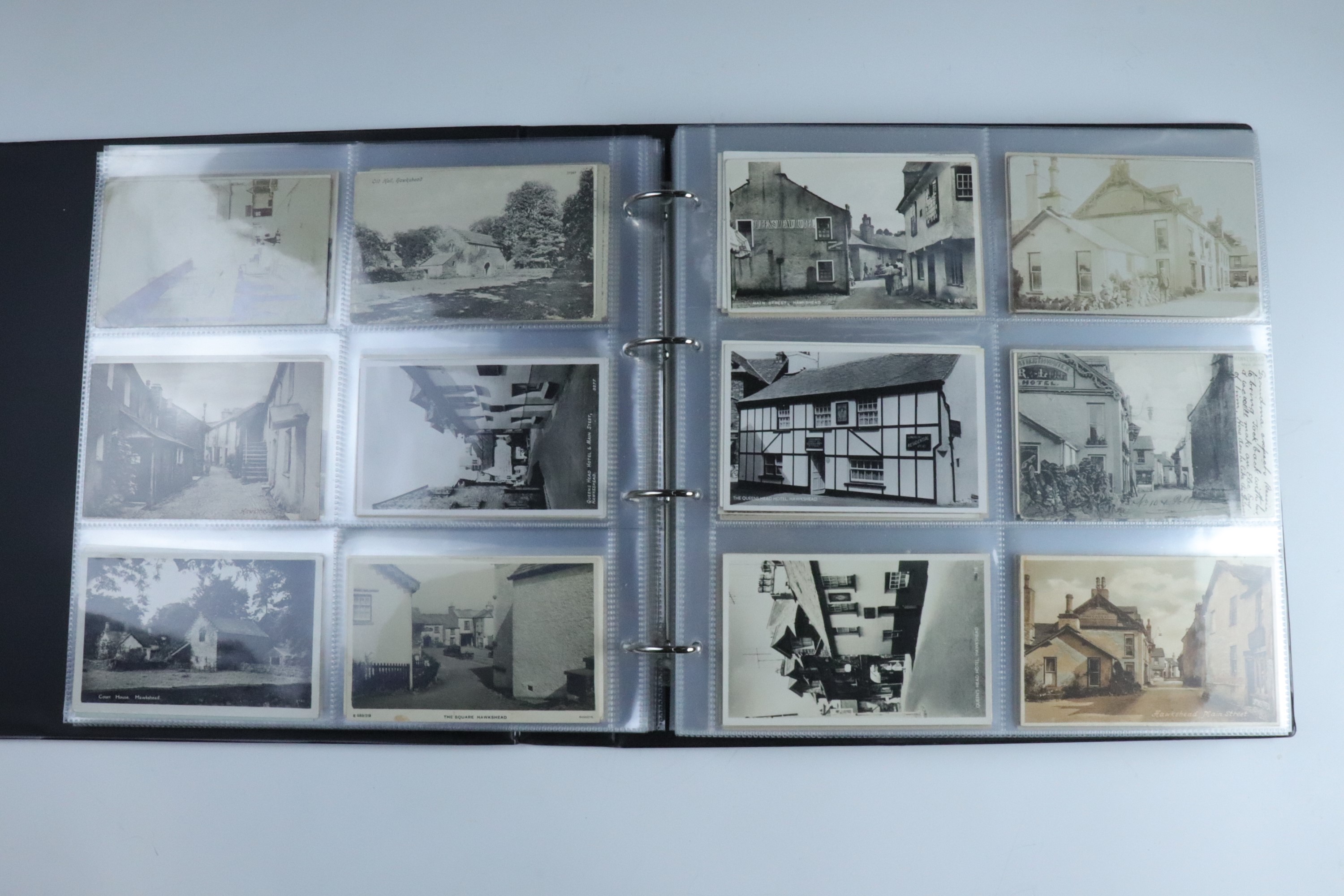 A sophisticated collection of approximately 450 postcards comprising monochrome and colour tinted - Image 12 of 47