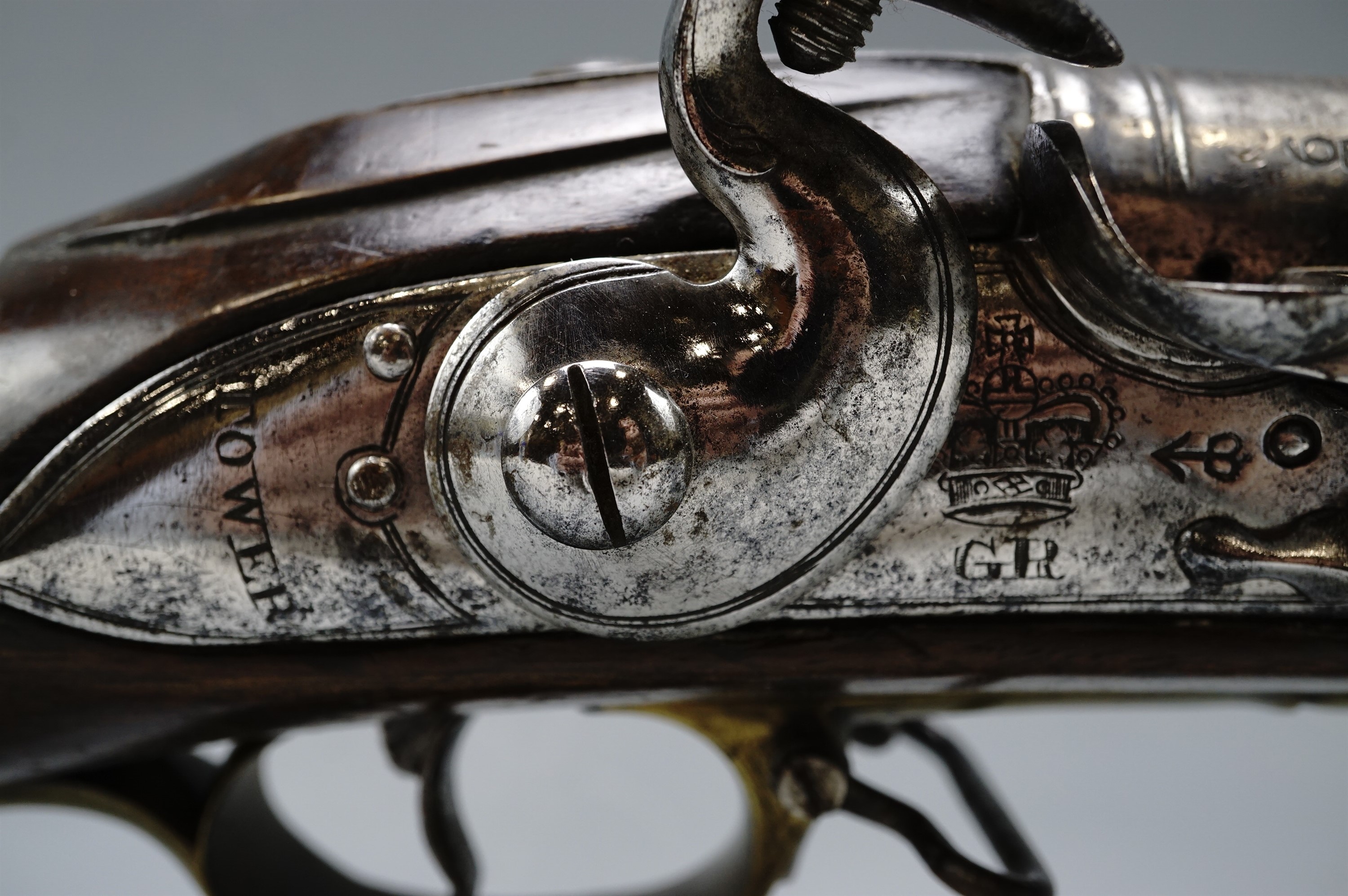 An Ordnance Land Pattern musket, having a 42-inch barrel, together with bayonet - Image 4 of 17