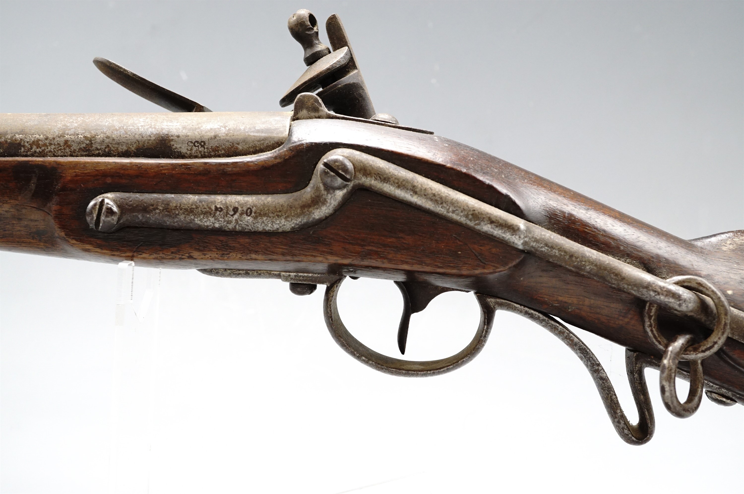 An early 19th Century Austrian flintlock cavalry carbine - Image 10 of 11