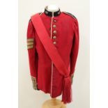 An early 20th Century Grenadier Guards sergeant's dress tunic