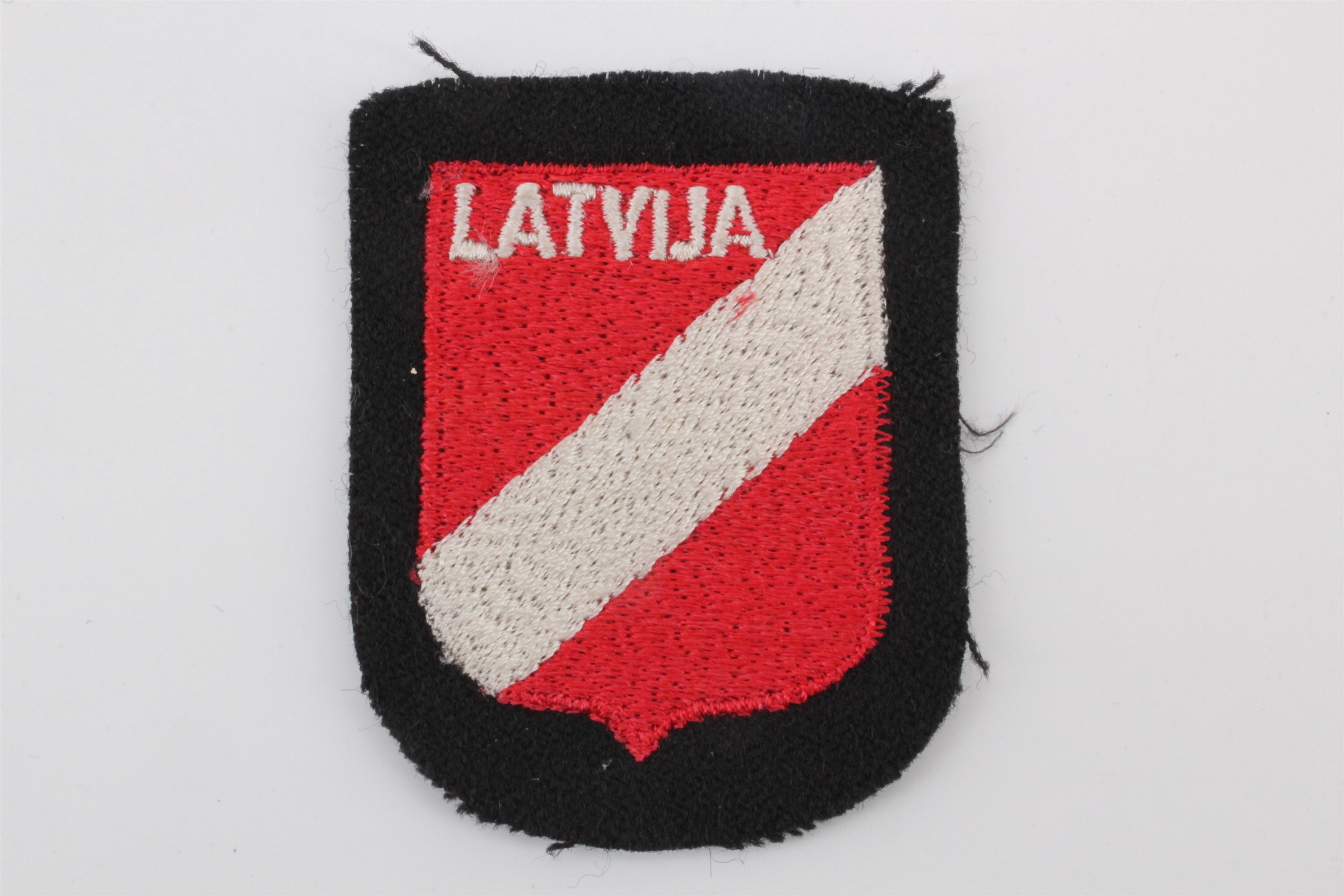 A German Third Reich Latvian Legion arm badge