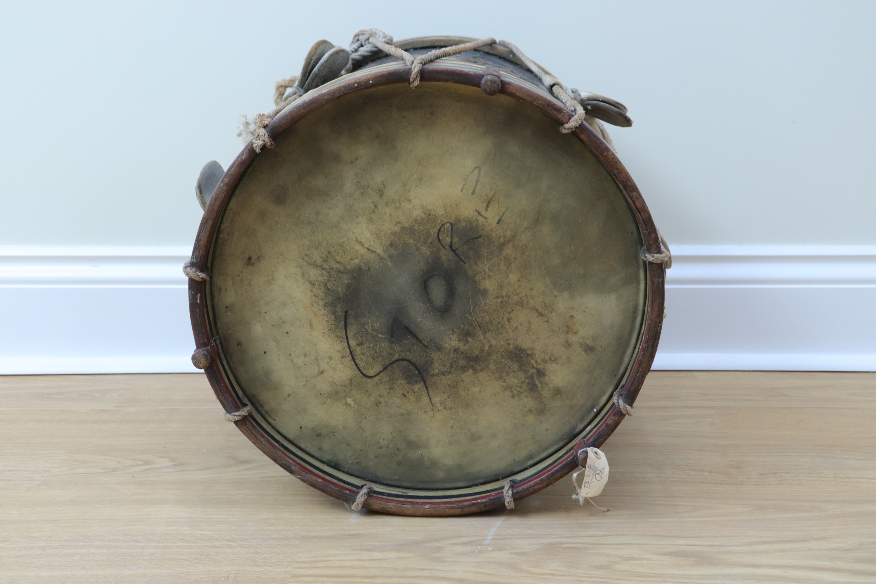 A Victorian 2nd Coldstream Guards side drum by Potter, the body dated 1881 - Image 5 of 7