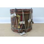 A George V 2nd Coldstream Guards side drum by Hawkes