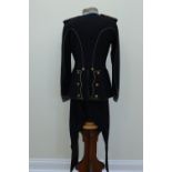 A George VI 21st Lancers dress tunic and breeches