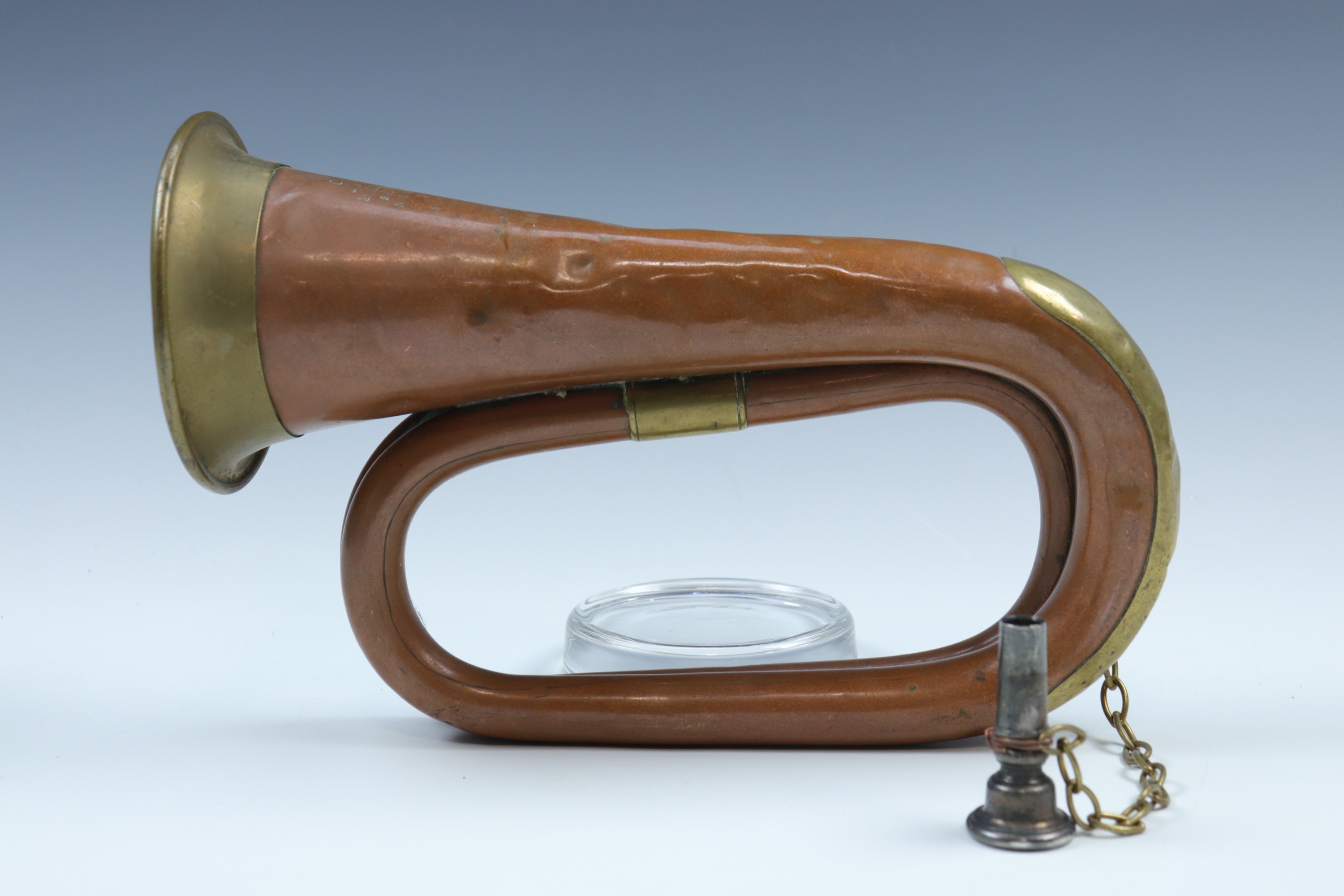 A 1950 dated British army bugle - Image 2 of 4