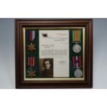 A Second World War Far East theatre campaign medal group with Mention in Despatches award