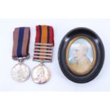 A Boer War Relief of Ladysmith gallantry medal group, comprising a Distinguished Conduct Medal and