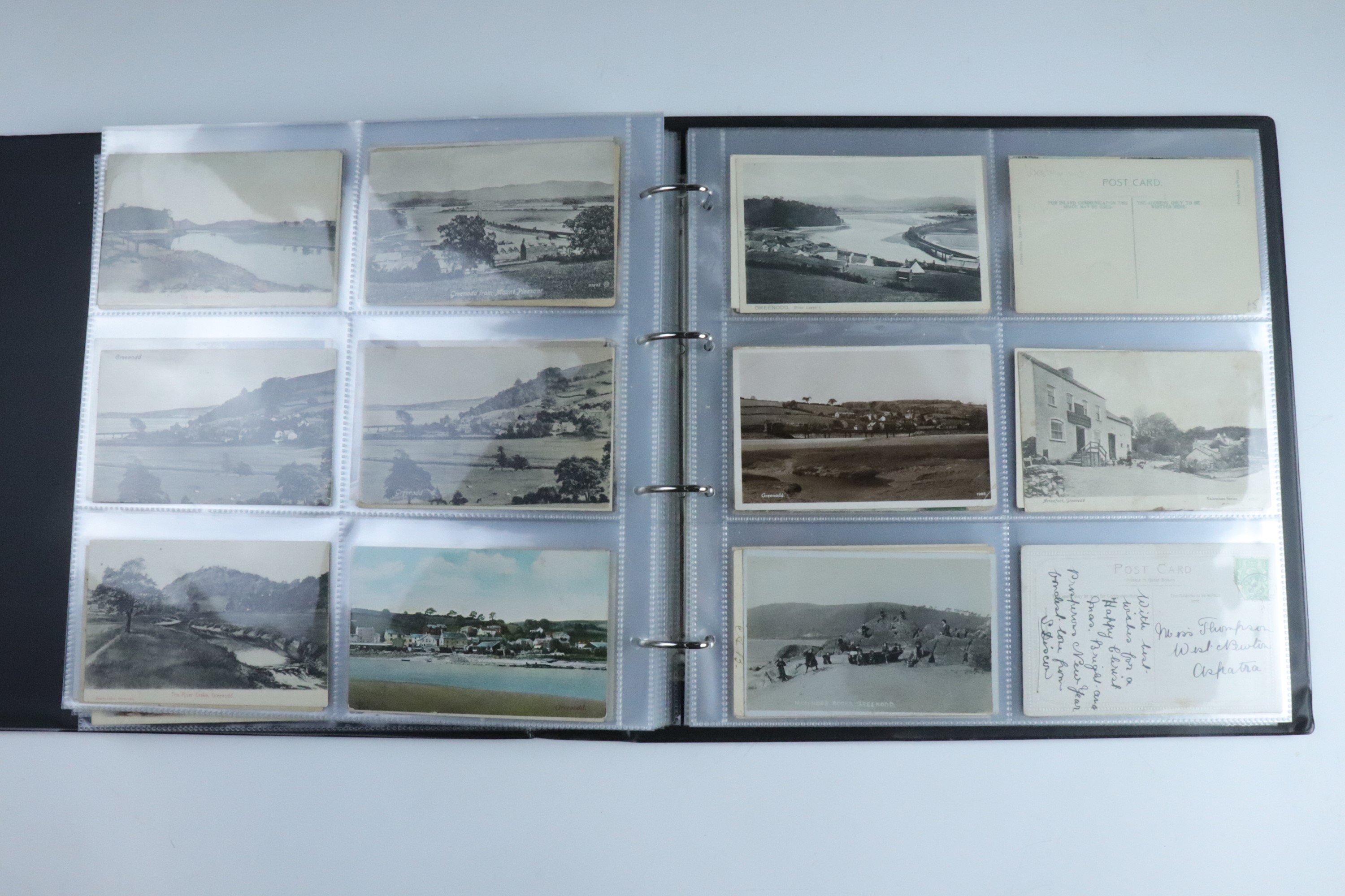 A sophisticated collection of approximately 450 postcards comprising monochrome and colour tinted - Image 30 of 47