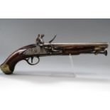 A George III Ordnance New Land Pattern flintlock light cavalry pistol