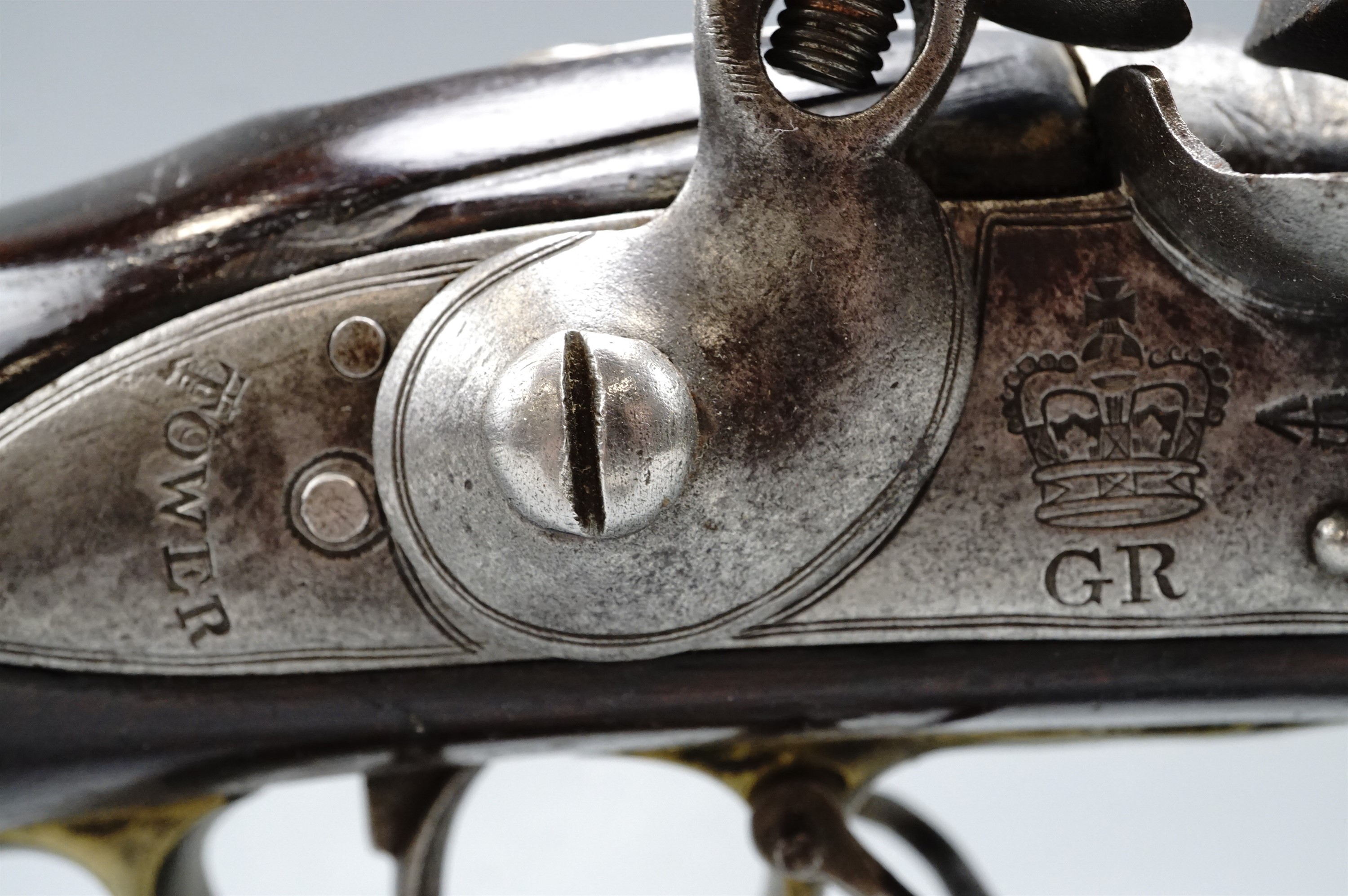An Ordnance India Pattern Brown Bess musket - Image 3 of 10