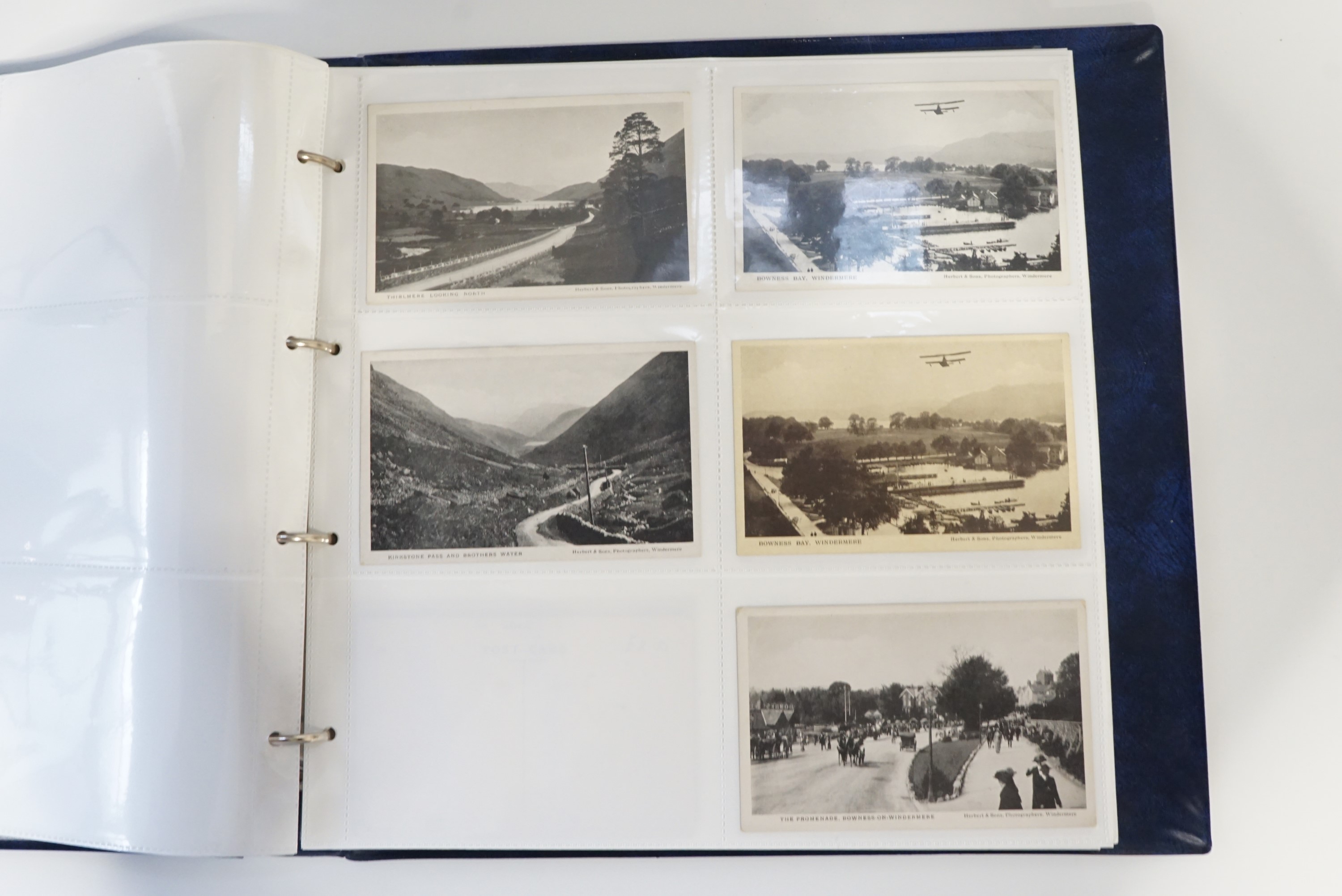 A sophisticated collection of approximately 200 postcards comprising monochrome scenes of Ullswater, - Image 9 of 25