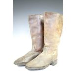 A pair of early 20th Century military jack boots by Lloyd