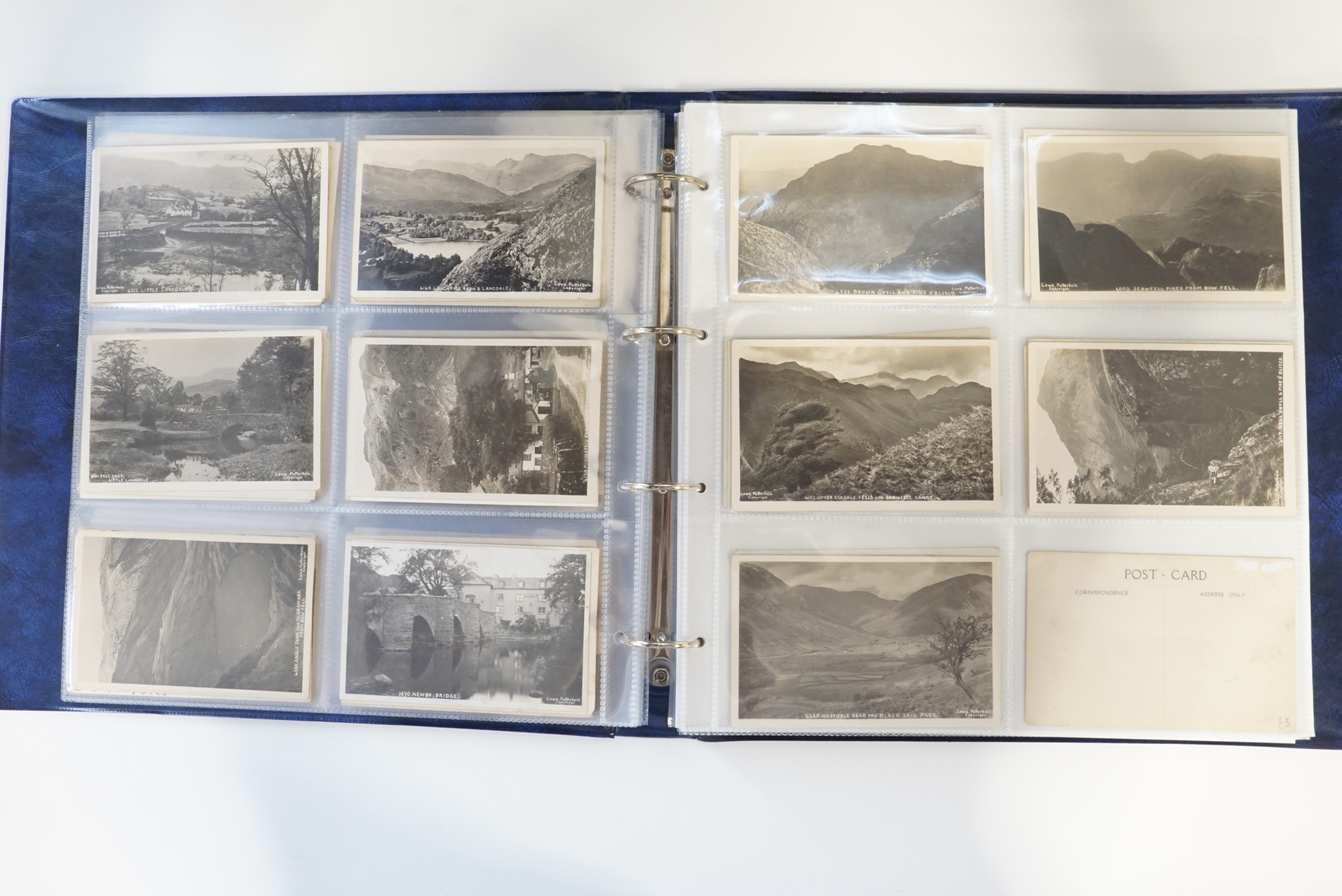 A sophisticated collection of approximately 200 postcards comprising monochrome scenes of Ullswater, - Image 8 of 25