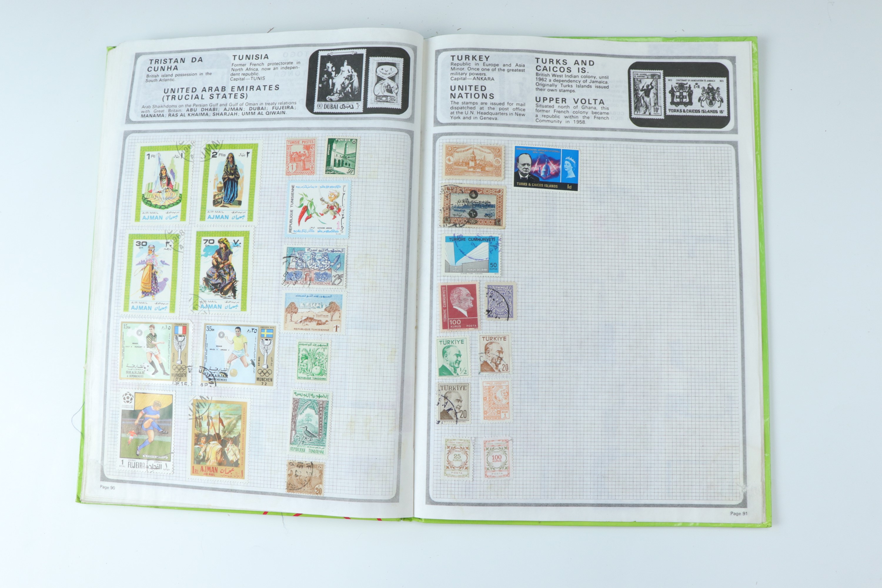 Several juvenile stamp albums containing GB and world stamps, with uncirculated and specimen GB - Image 39 of 47