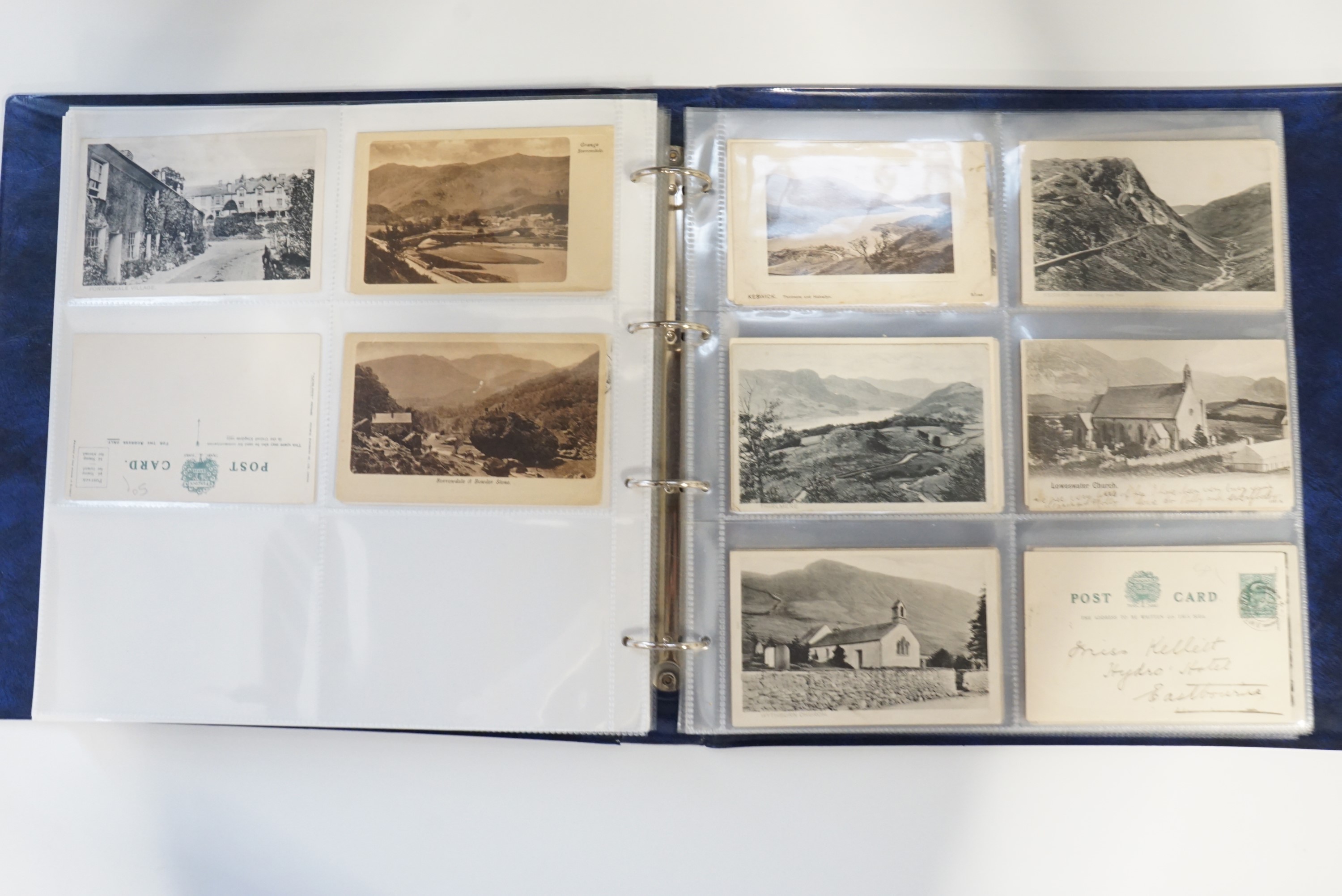 A sophisticated collection of approximately 200 postcards comprising monochrome scenes of Ullswater, - Image 19 of 25