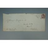 [ Autograph / Victoria Cross ] A 1902 cover / envelope inscribed by Field Marshal Frederick Sleigh