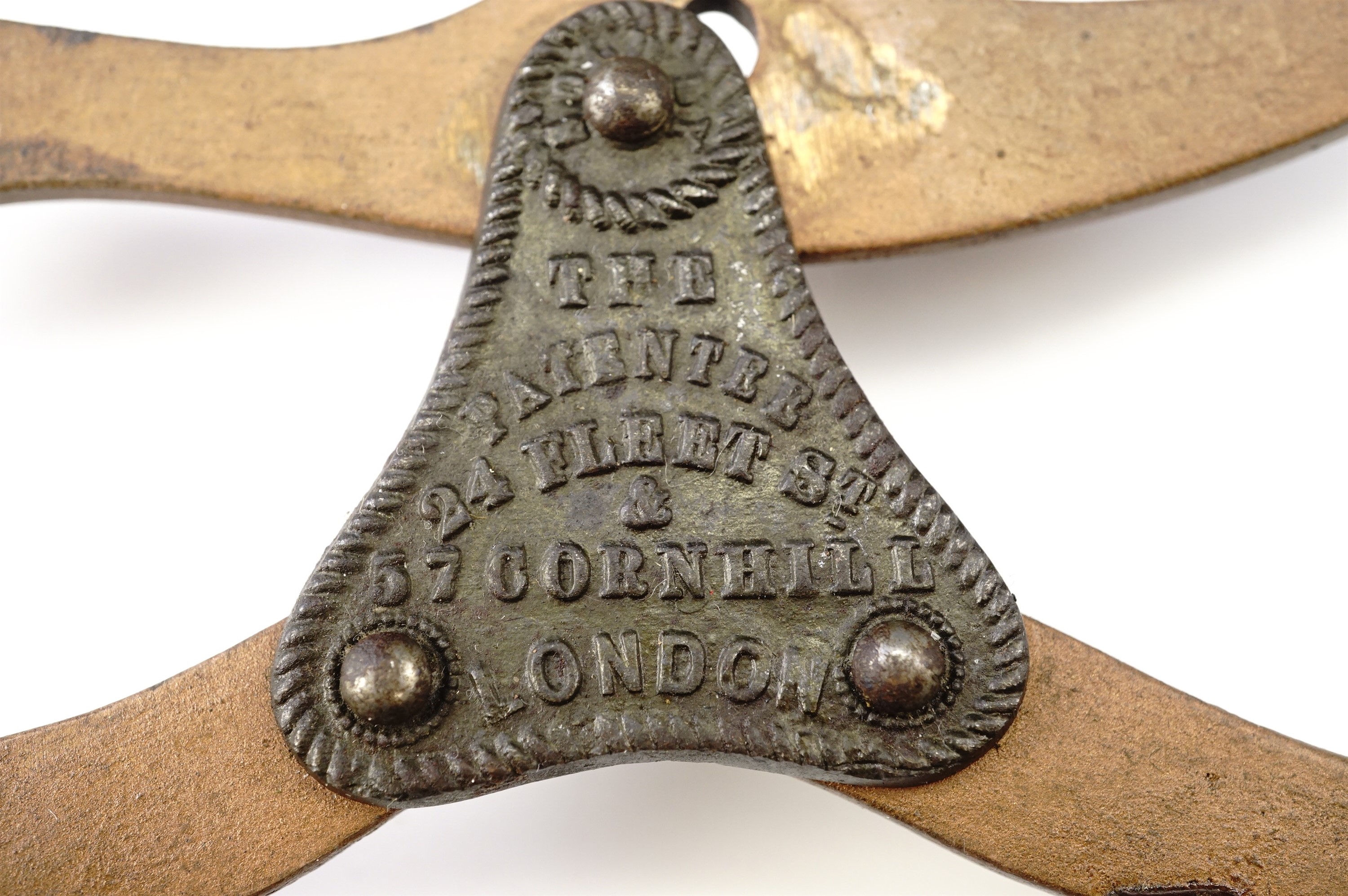 A Victorian Lund's patent lever corkscrew together with a similar lever - Image 3 of 3