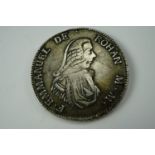 A 1796 Malta, Sovereign Military Order of Malta, Emmanuel de Rohan 2 Scudi white metal coin