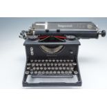 A vintage Imperial War Finish typewriter