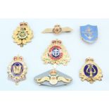 A group of post-War Canadian cap and other badges