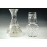 A Waterford water carafe together with one other decanter / carafe, Waterford 23 cm