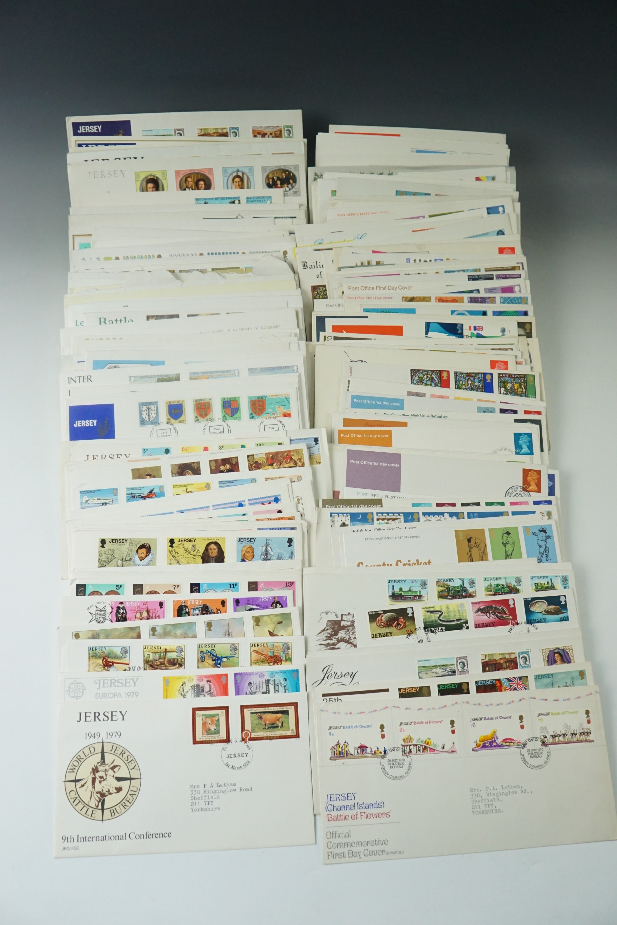 A selection of Royal Mail first day stamp covers, comprising decimal and pre-decimal sets together - Image 2 of 2