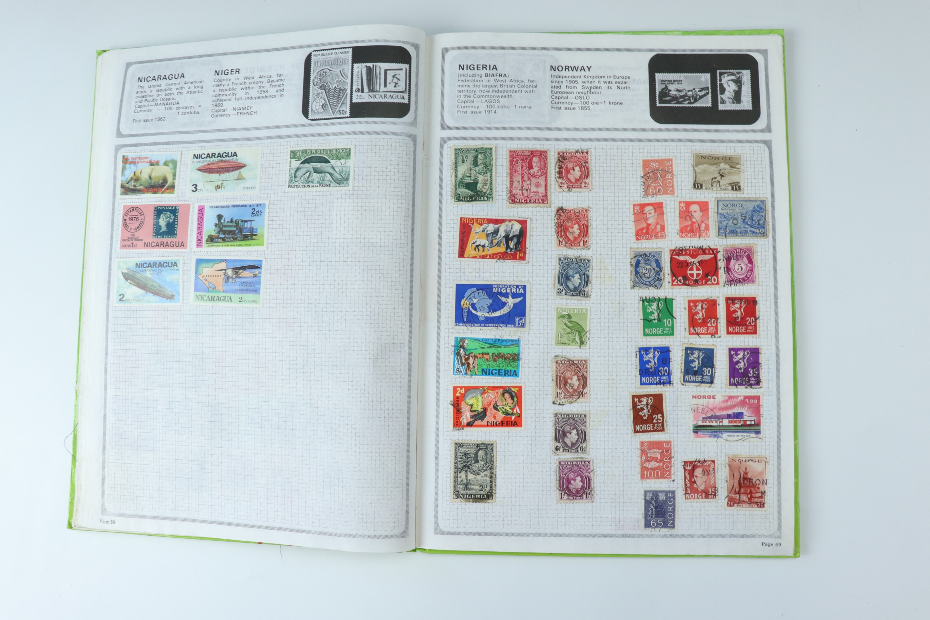 Several juvenile stamp albums containing GB and world stamps, with uncirculated and specimen GB - Image 32 of 47