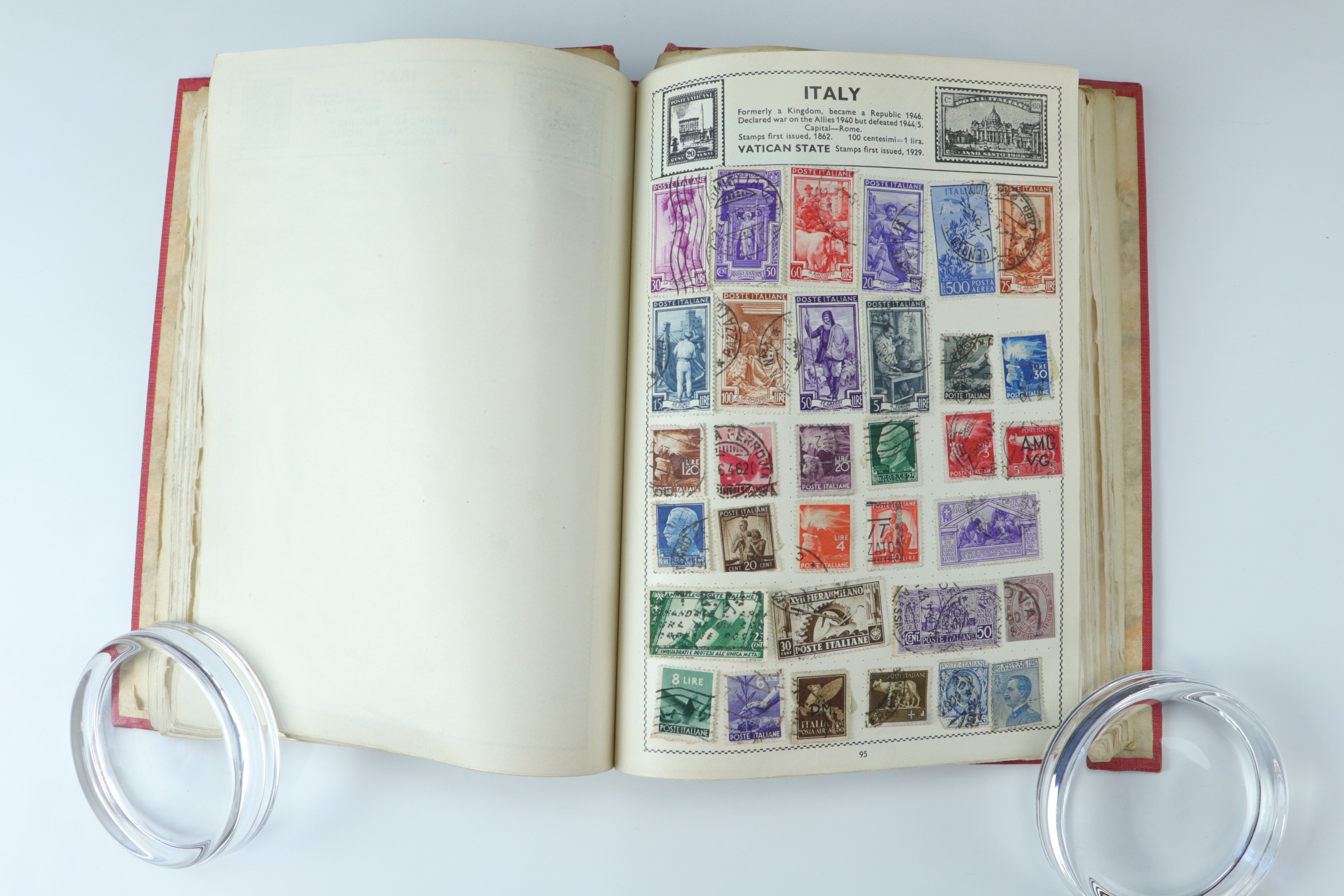 Several juvenile stamp albums containing GB and world stamps, with uncirculated and specimen GB - Image 26 of 47