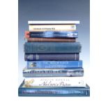 A group of books on Admiral Lord Nelson