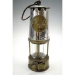 A miner's safety lamp, 25 cm
