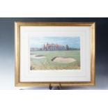 After Craig Campbell "Looking For A Birdie, the 18th green, Royal Lytham St Annes", limited