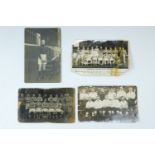 [ Football ] A Carlisle United AFC 1935-36 team photographic postcard together with a 1920s signed