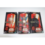 Three boxed Star Wars Episode I Action Collection toys "Darth Maul", "Watto" and "Battle Droid"