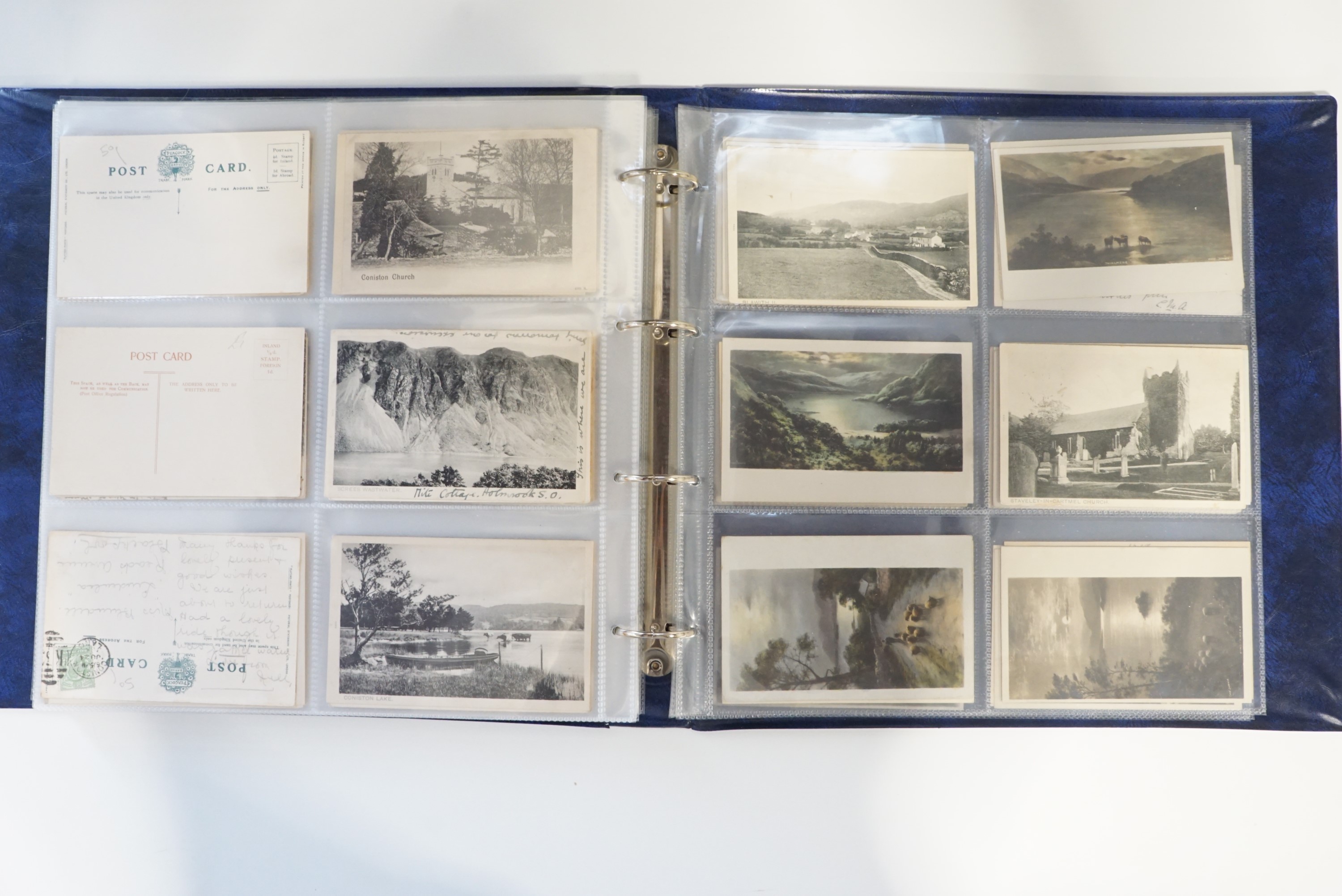 A sophisticated collection of approximately 200 postcards comprising monochrome scenes of Ullswater, - Image 23 of 25