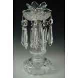 A Waterford glass lamp, 26 cm