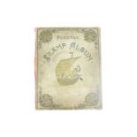 A good late Victorian Richard Senf "Illustrated Postage Stamp Album" containing late 19th Century