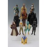 A quantity of Star Wars Classic Collection Series vinyl figures including "Luke Skywalker &