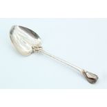 A Victorian silver art nouveau preserve spoon, Hukin & Heath Ltd, Birmingham, 1900
