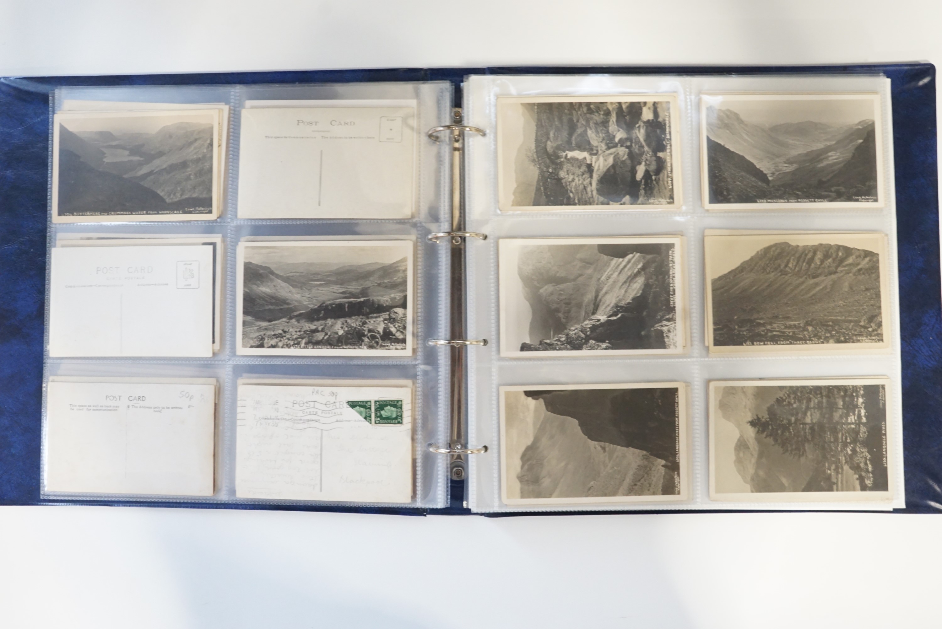 A sophisticated collection of approximately 200 postcards comprising monochrome scenes of Ullswater, - Image 7 of 25