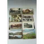 A large quantity of Lake District and Cumbria postcards