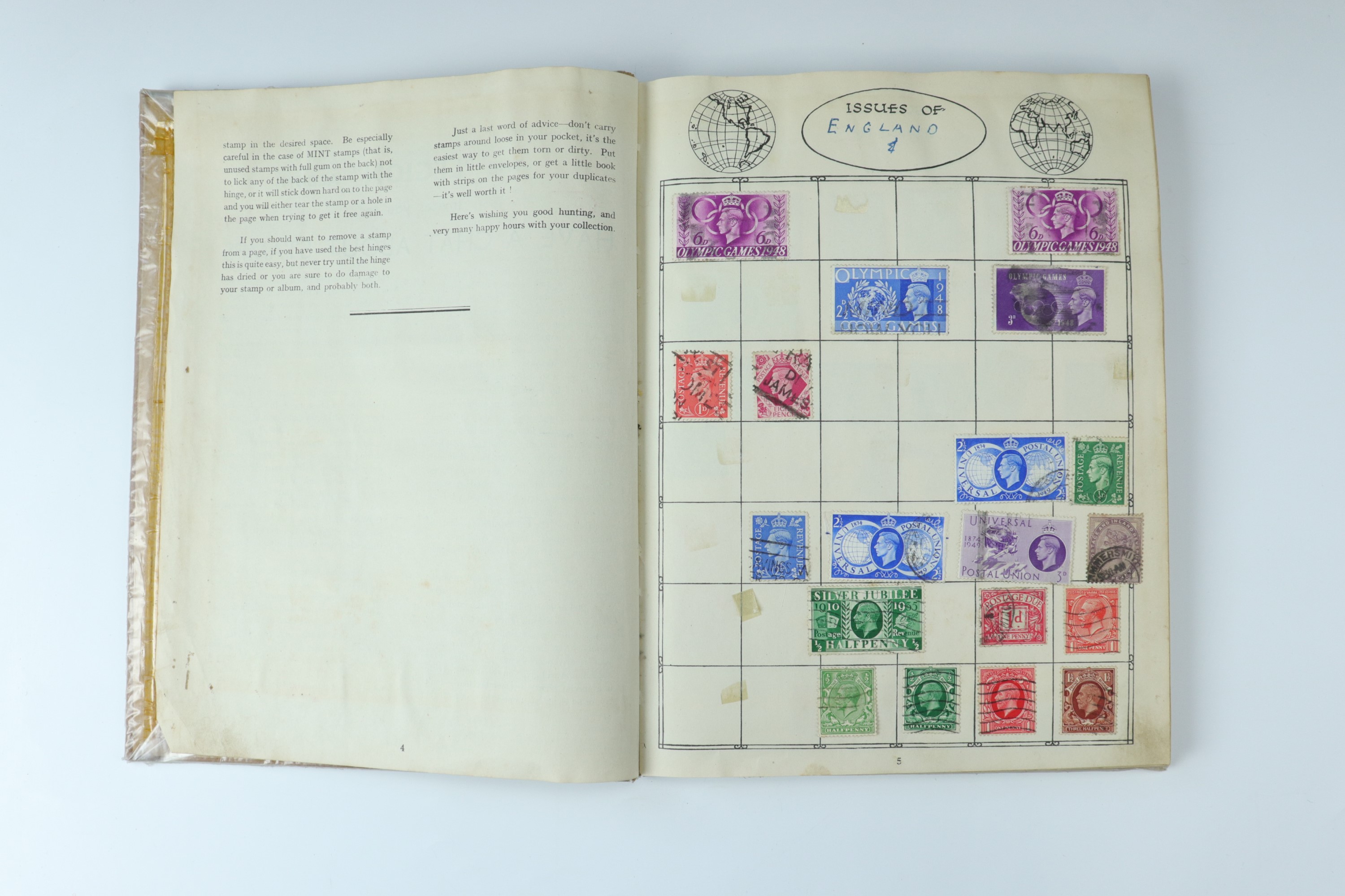 An Ace Legion stamp album, International Telecommunication Union centenary stamp album and a - Image 11 of 27