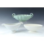 A Bourne Denby bowl together with a Wedgwood Etruria bowl and one other, Denby bowl 34 x 22 x 13 cm