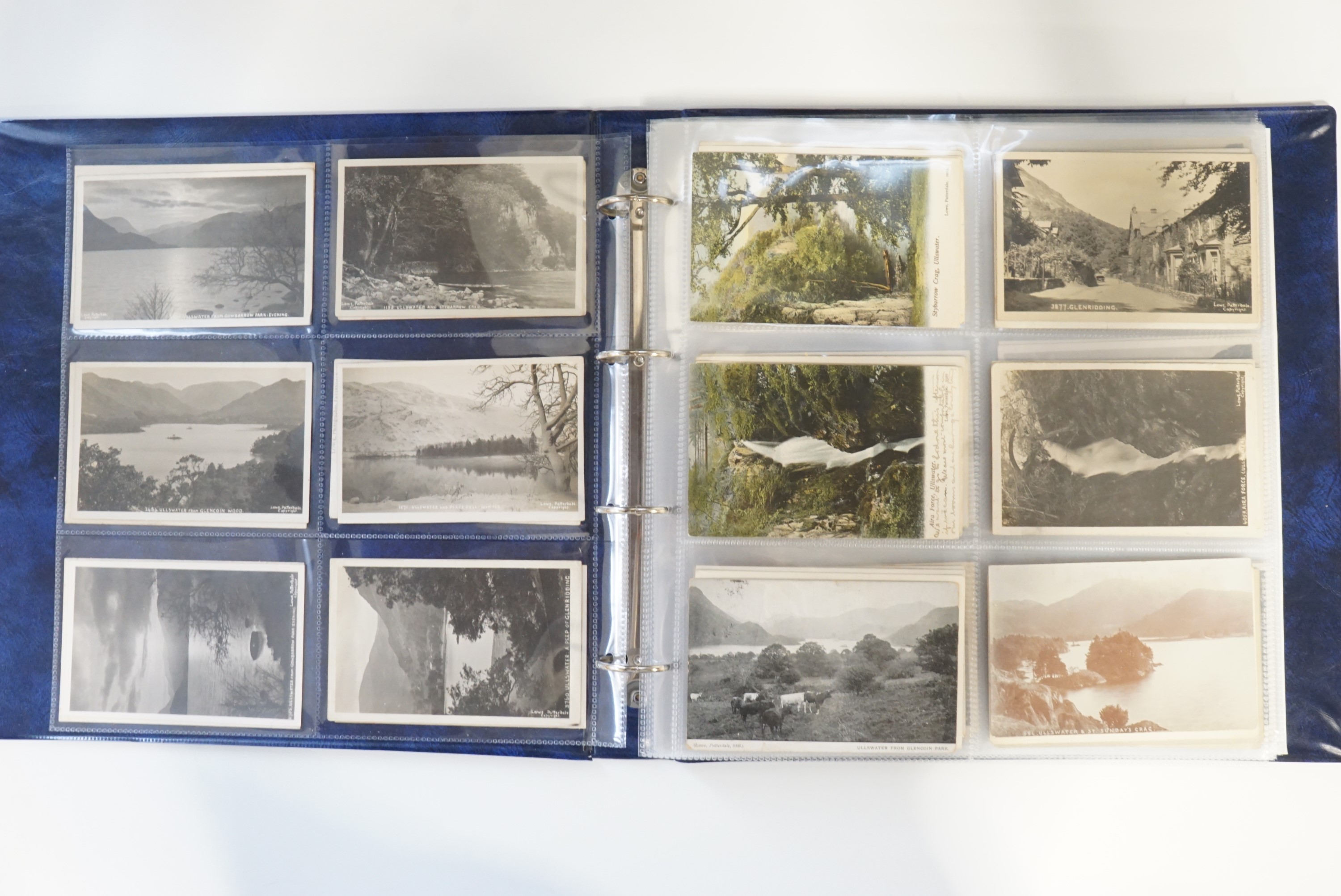 A sophisticated collection of approximately 200 postcards comprising monochrome scenes of Ullswater, - Image 2 of 25