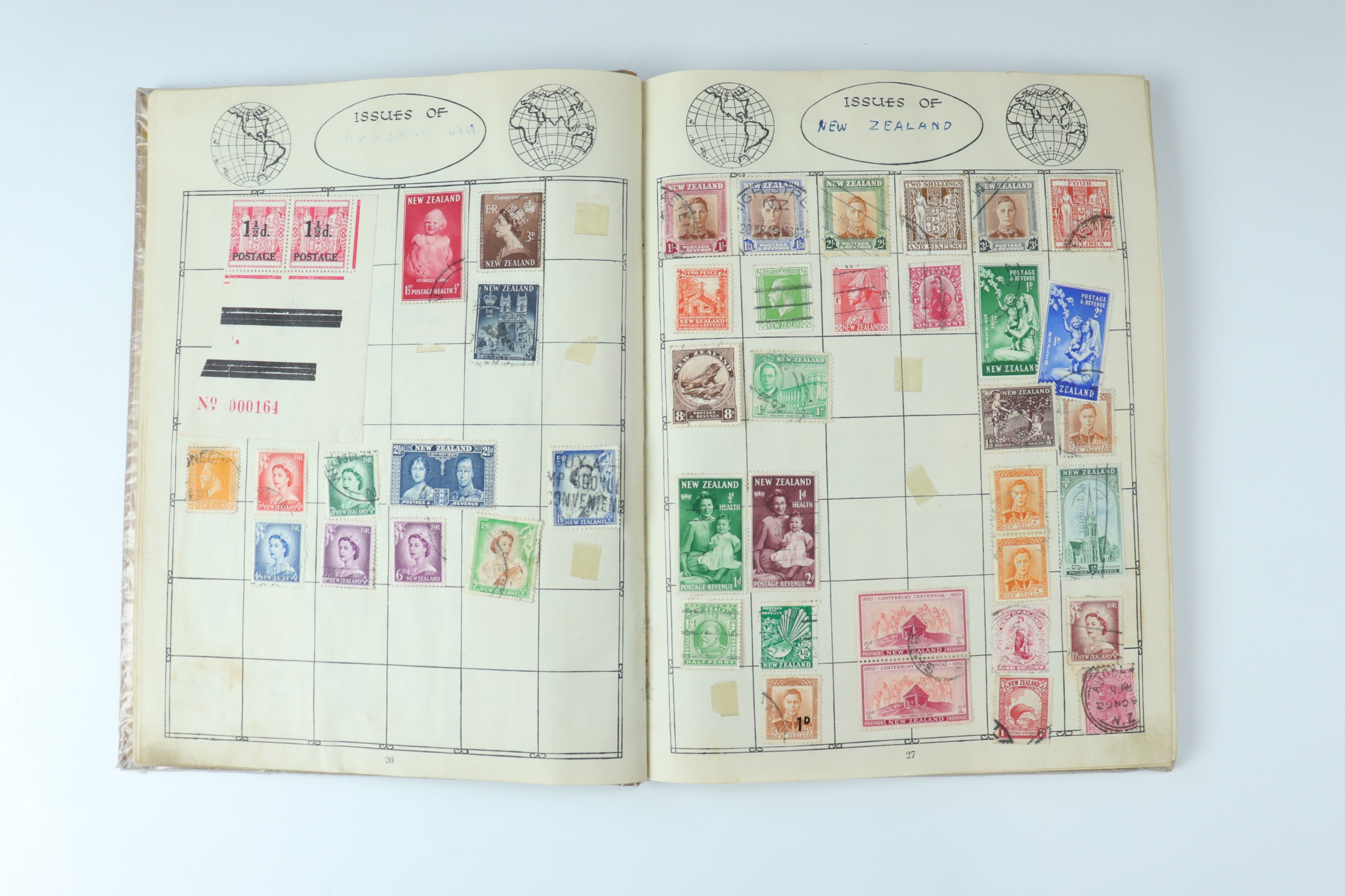 An Ace Legion stamp album, International Telecommunication Union centenary stamp album and a - Image 16 of 27