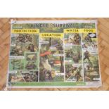 A 1979 RAF jungle survival instructional poster