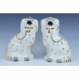 A pair of Beswick Staffordshire dogs, 23 cm