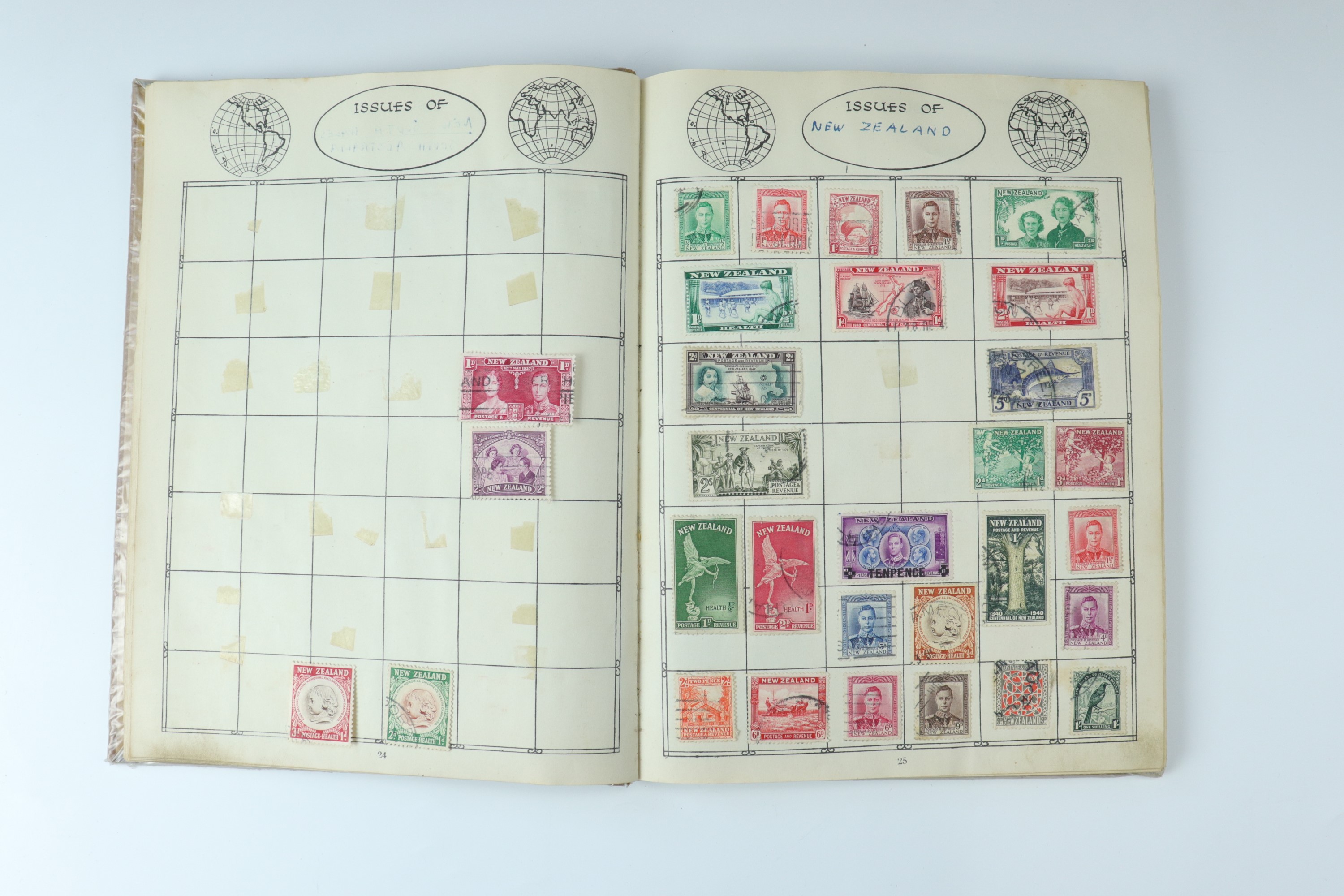 An Ace Legion stamp album, International Telecommunication Union centenary stamp album and a - Image 15 of 27